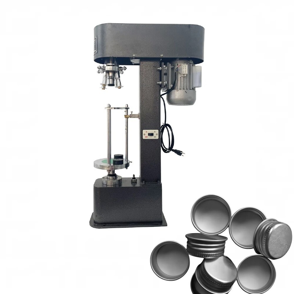 DK50 Semi-automatic Aluminum & Plastic Caps Screw Cap Capping Machine 110V 370W