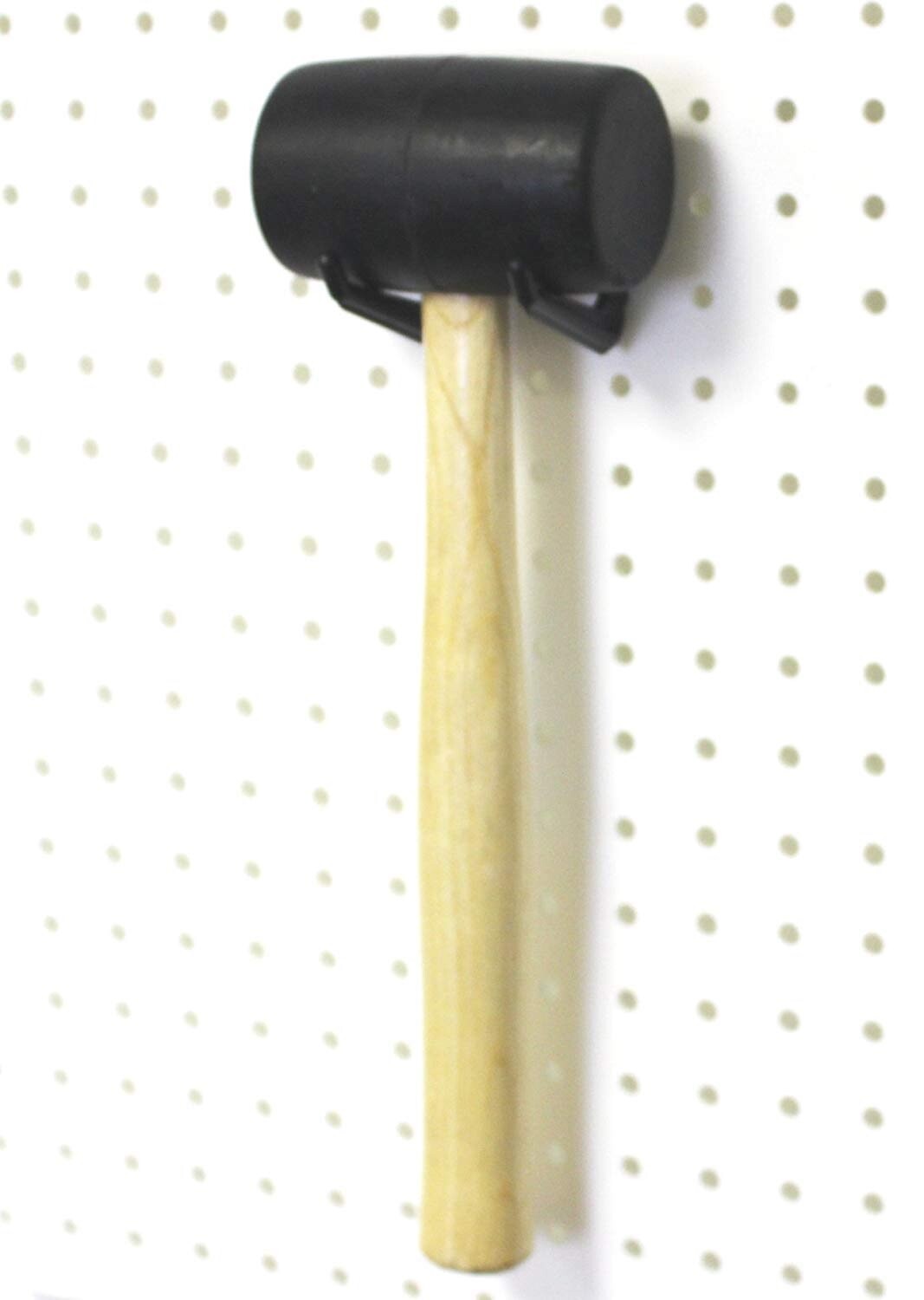 50 Pack Jumbo Pegboard Hooks Black Garage Tools Storage Organization Jewelry