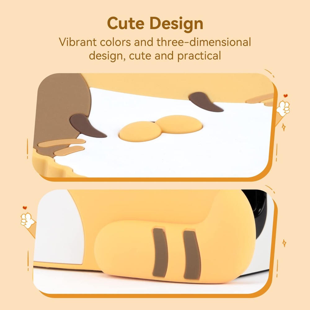 GeekShare Nintendo Switch Oled Protective Case Shell Cat Jo Jo Ergonomic Design