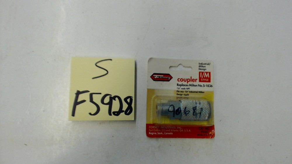 Forney 75483 (S-1836) Coupler