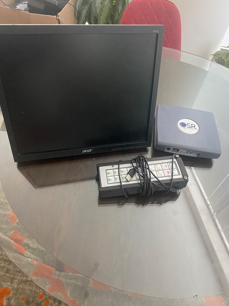 Kitchen POS Screen with Bracket and Extras