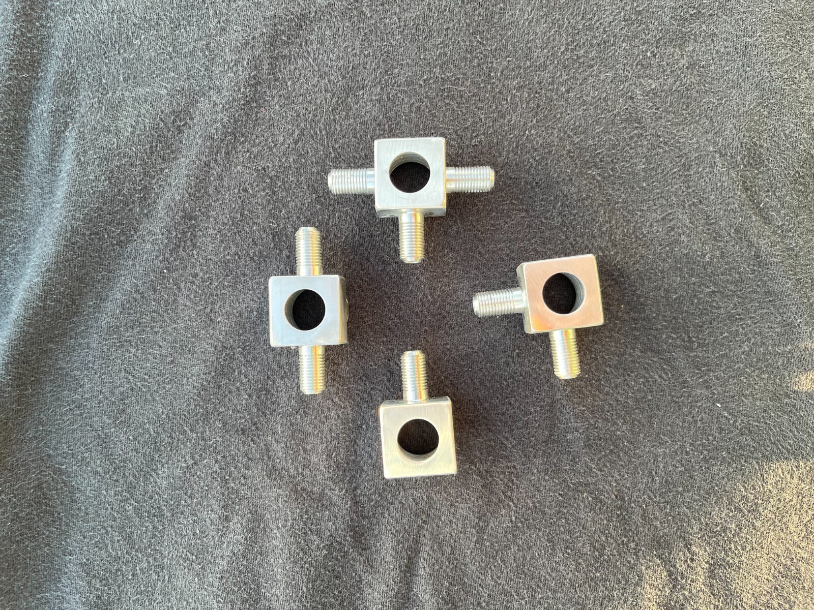 Ford 6.9/7.3L IDI Fuel Injector Return Line Kit-HOSE/CLAMPS/ORINGS-6061 ALUMINUM