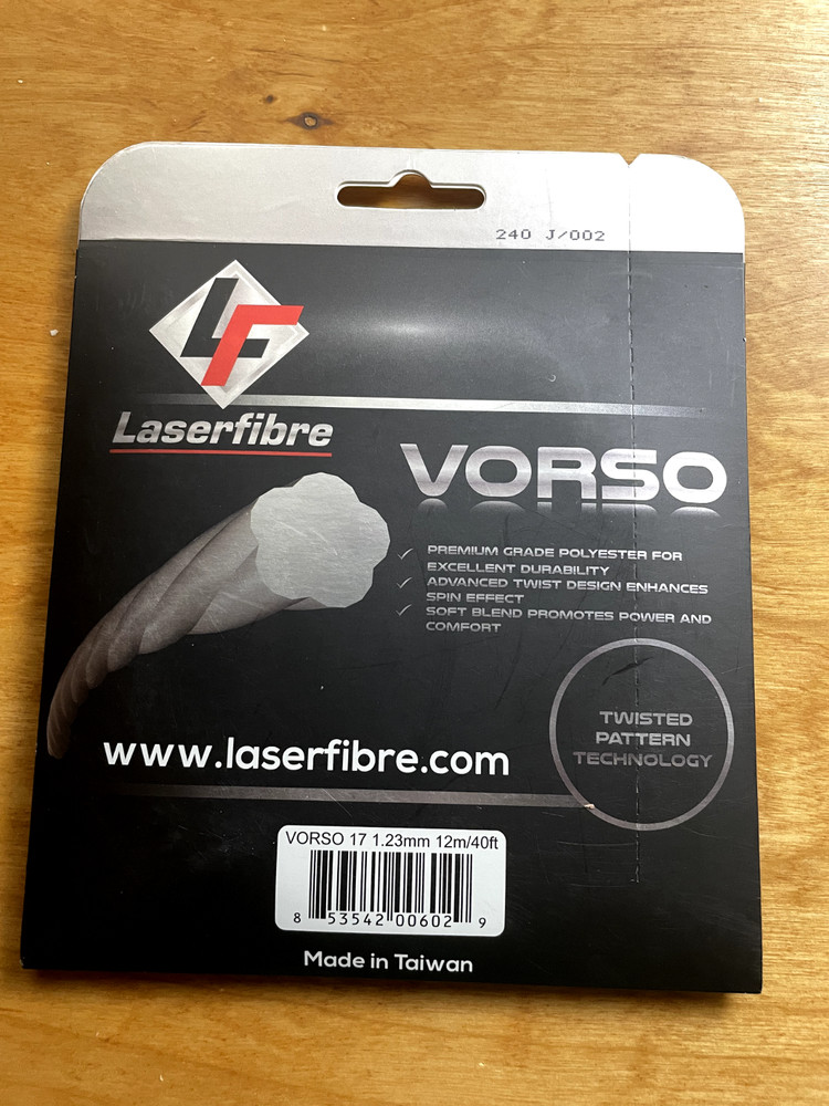 Laserfibre Vorso Poly Tennis String Sets