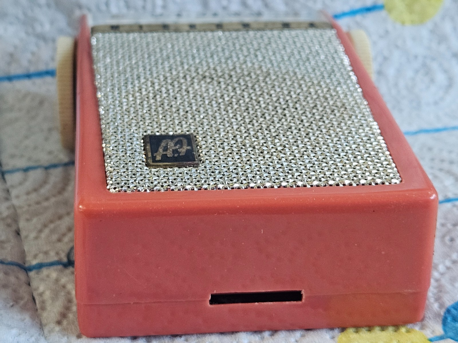 1959 MIGNON IIA STANDARD TRANSISTOR PINK Radio Vintage JAPAN W CASE
