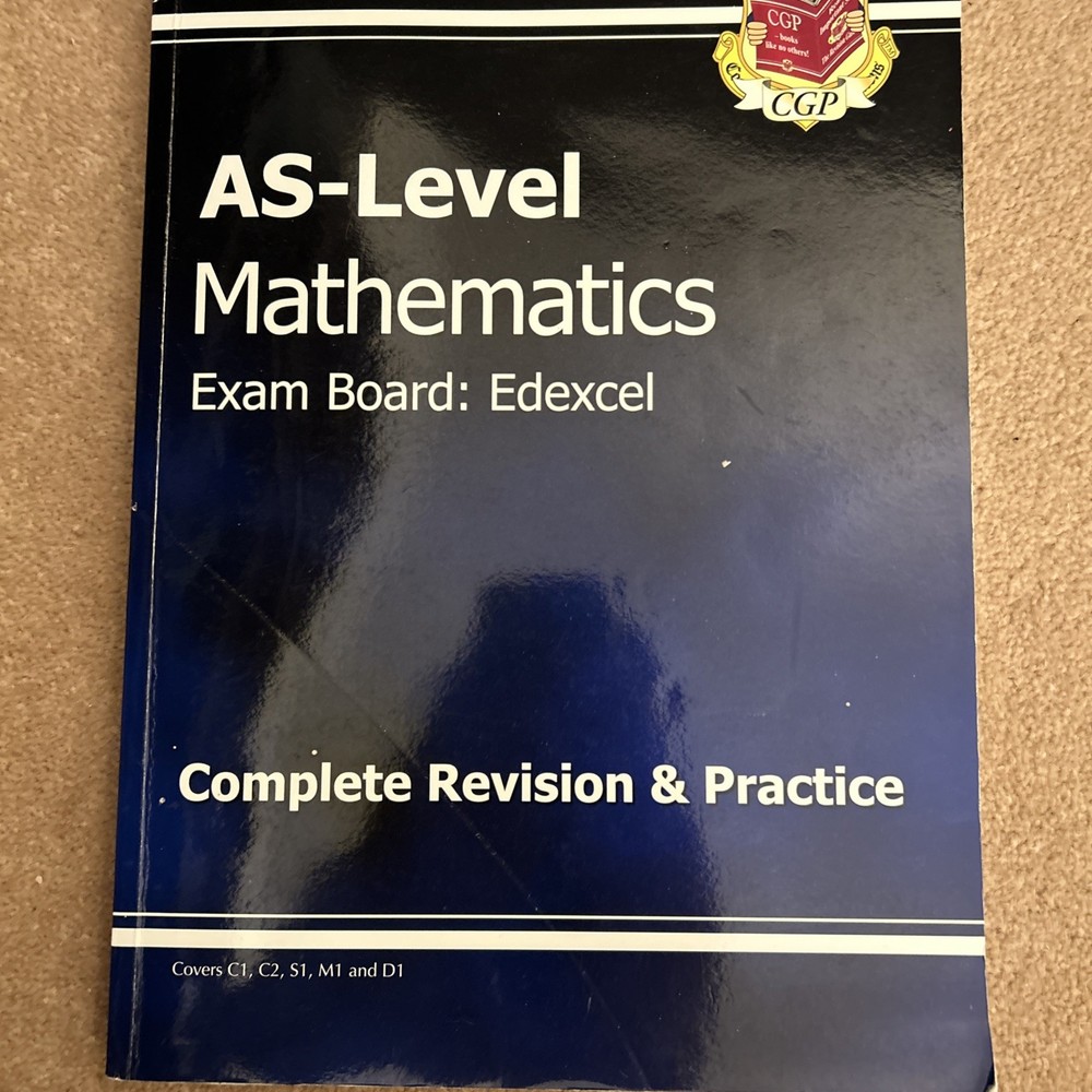 AS level mathematics edexcel CGP
