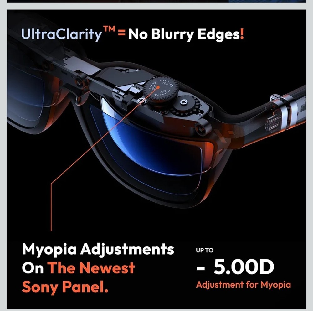 Viture complete VR Setup-Pro XR Smart Glasses/Pro Neckband/Wireless controller