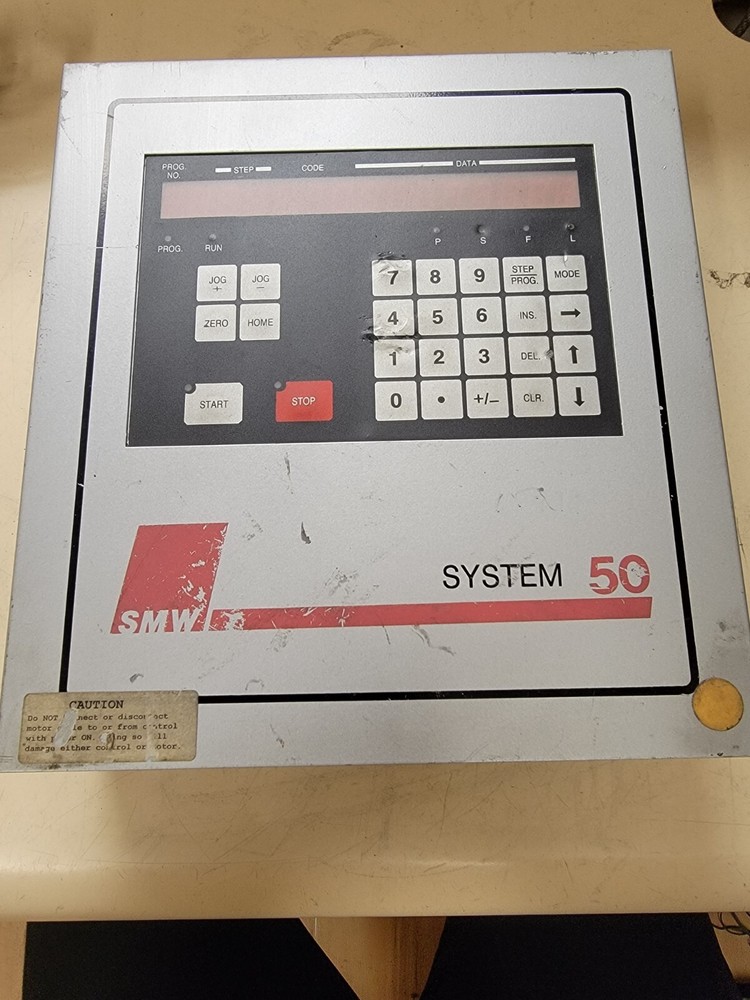 SMW System 50 Control Panel Rotary Table Controller