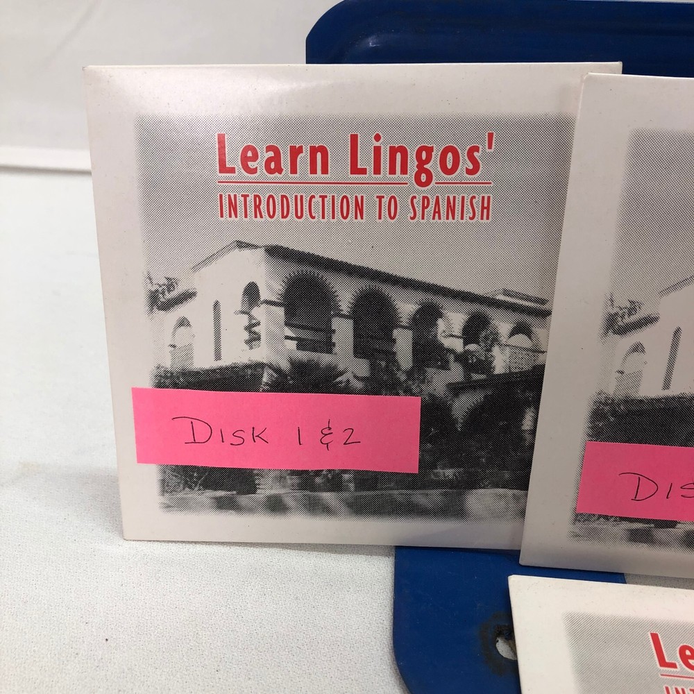 LEARN LINGOS INTRODUCTION TO SPANISH 8 DISC SET 2003