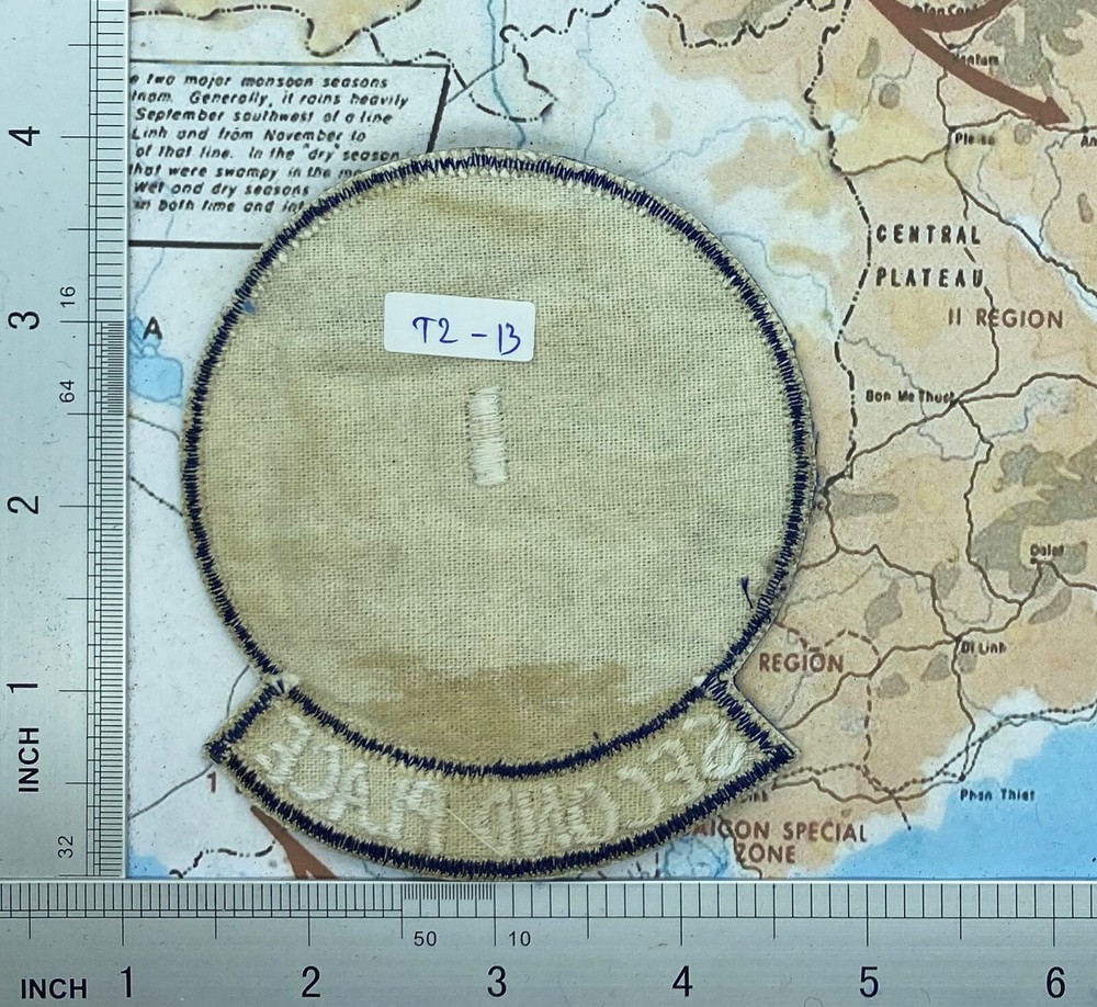 Patch , Patch Southeast Asia War Games Second Place Patch , t2-1