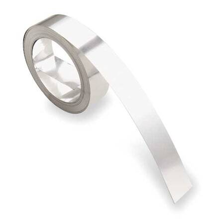 Dymo 31000 Tape, Metallic Silver