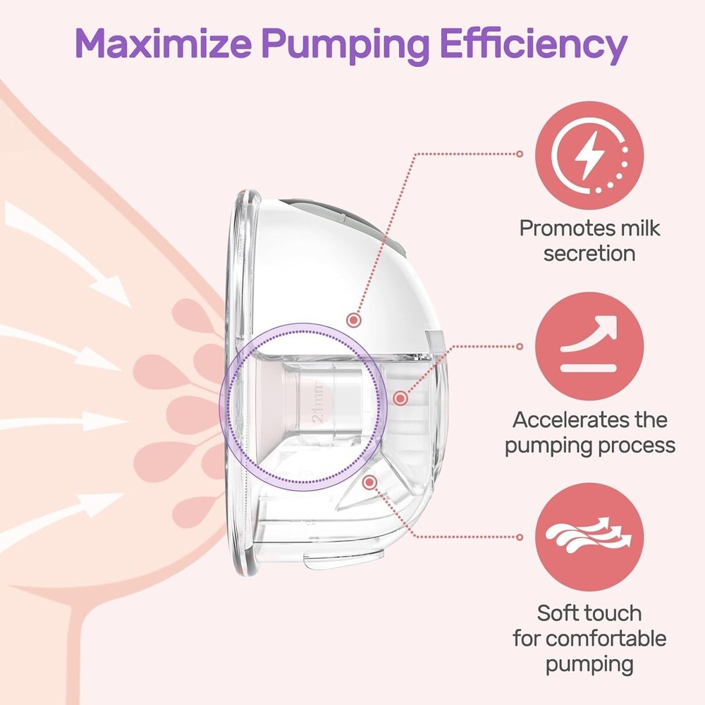 Essential Breastfeeding Kit: 10 Silicone Flanges for 24mm Shields & 5 Sizes