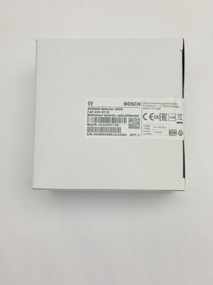 FAP-425-OT-R BOSCH - AVENAR DETECTOR, MULTISENSOR OPTICAL/THERMAL