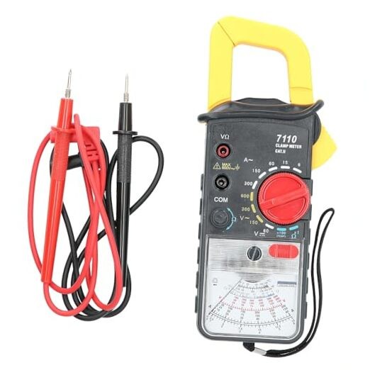 Clamp Meter Multimeter AC DC Analog Current Voltage Tester Handheld Amp Meter