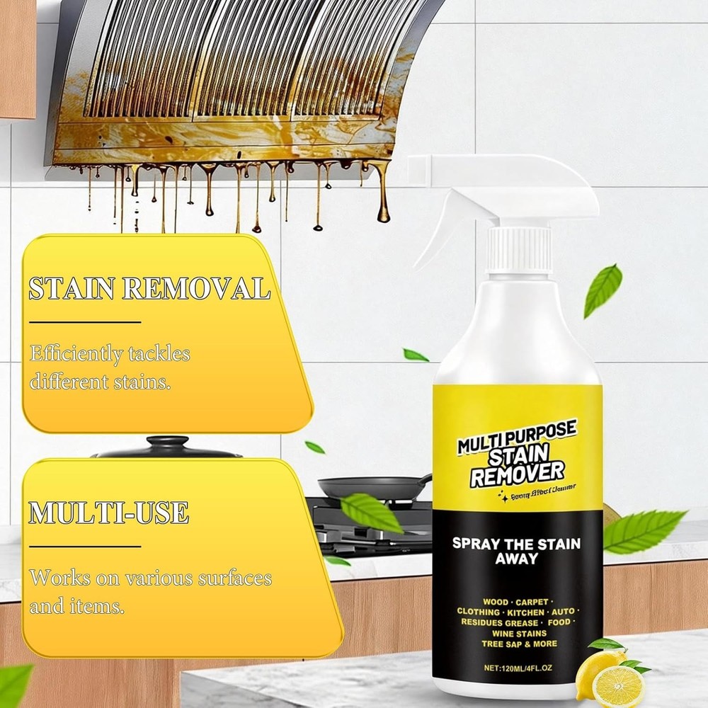 2Pcs Alien Multi-Purpose Stain Remover, All Purpose Cleaner Spray, Powerful Clea