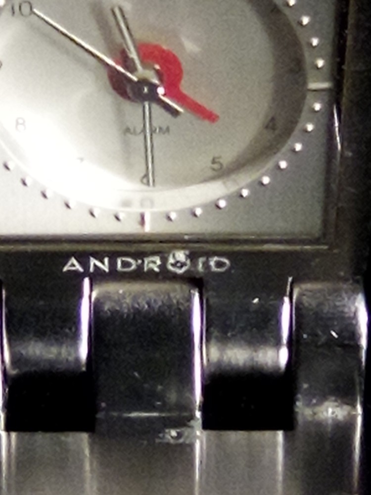 Rare Vintage ANDROID USA OKO Unique Clock