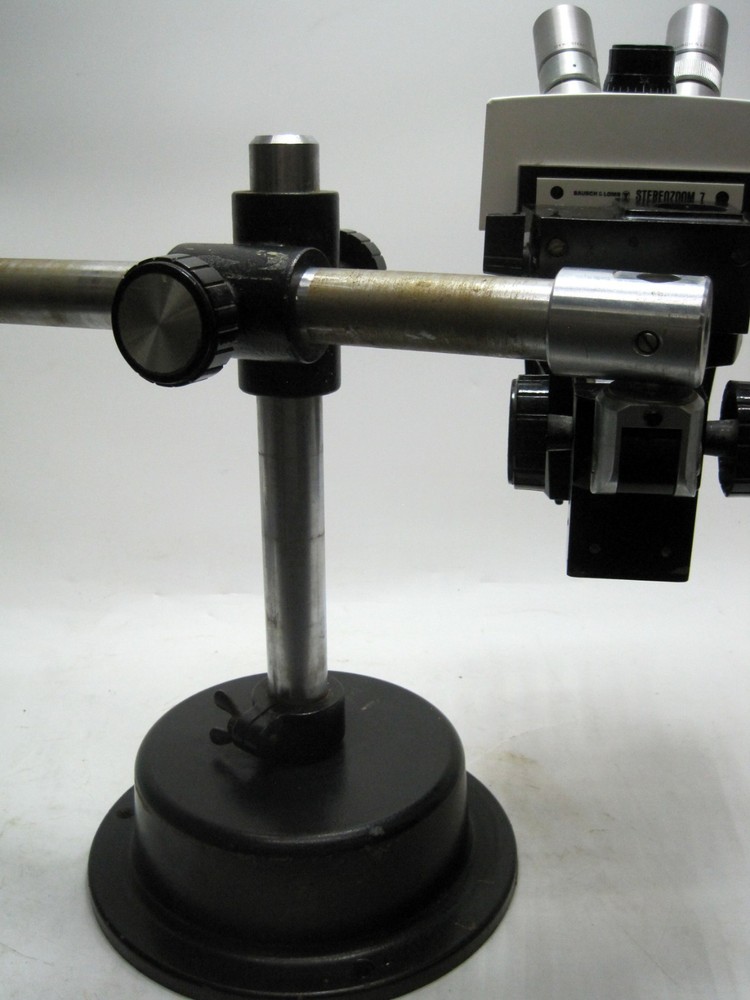 Bausch & Lomb B & L StereoZoom 7 Microscope w/ Adjustable Boom Stand
