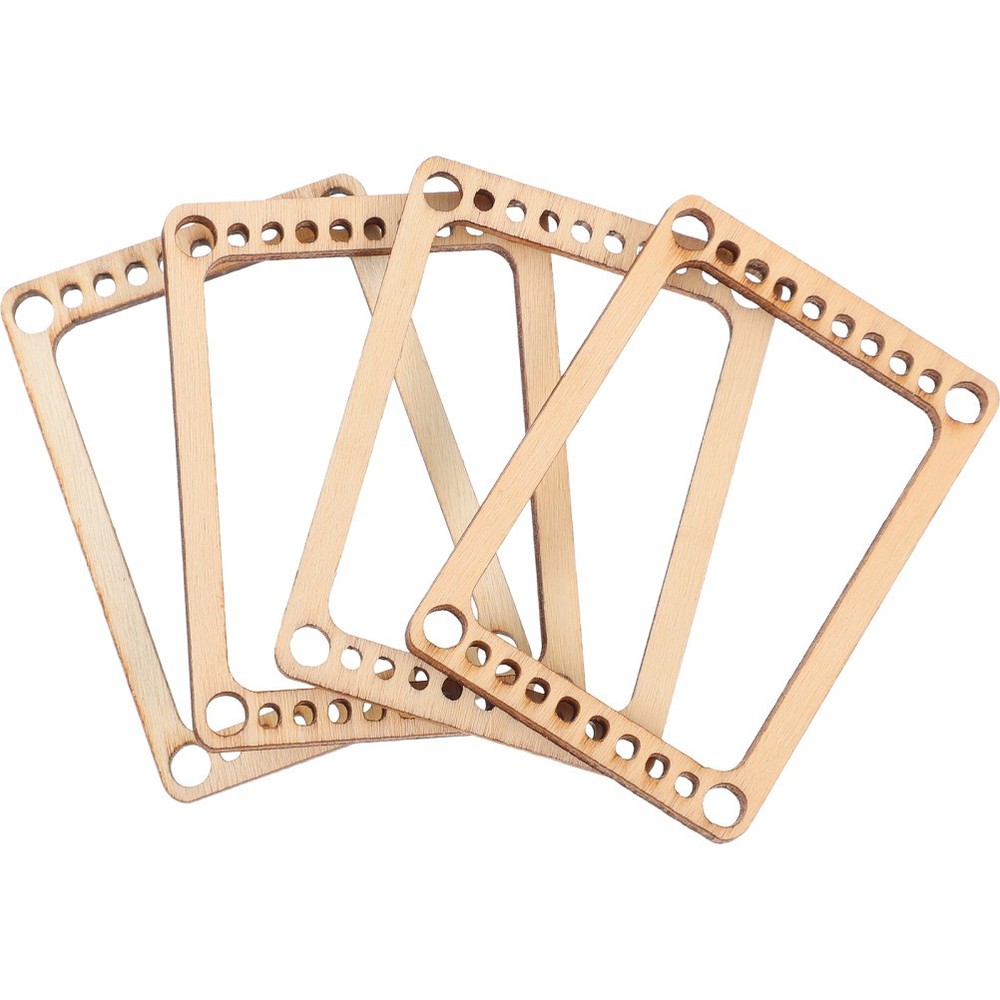 4 Pcs Square Weaving Card Small Frame Knitting Board Handcraft Tools
