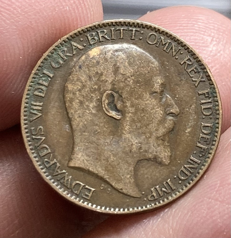 ENGLAND KM792 Farthing 1906 Nice Grade
