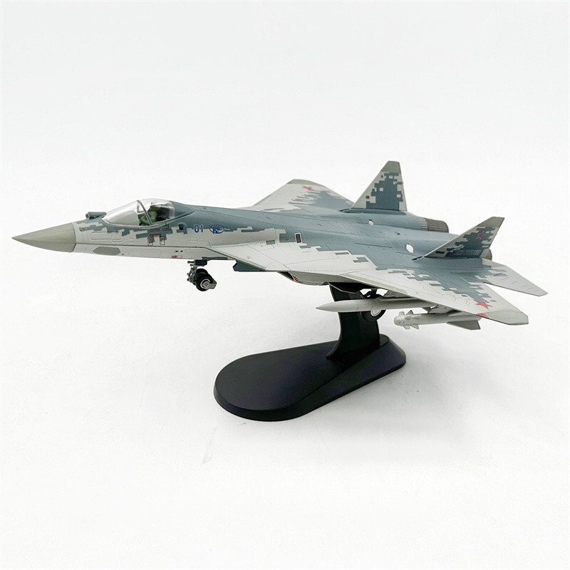 Wltk Russian Air Force Sukhoi Su-57 Felon #01 Stealth Fighter 1/72 Diecast Model
