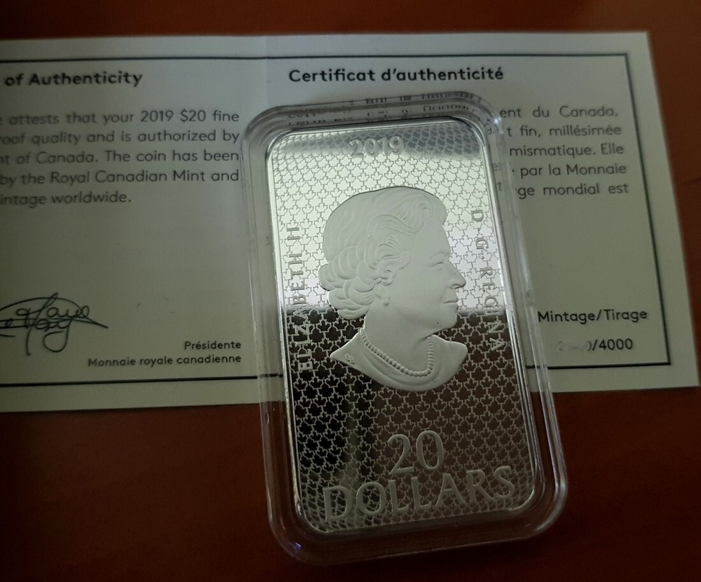 2019 Canada Shag Harbour UFO Incident $20 Unexplained Phenomena Silver GITD Coin