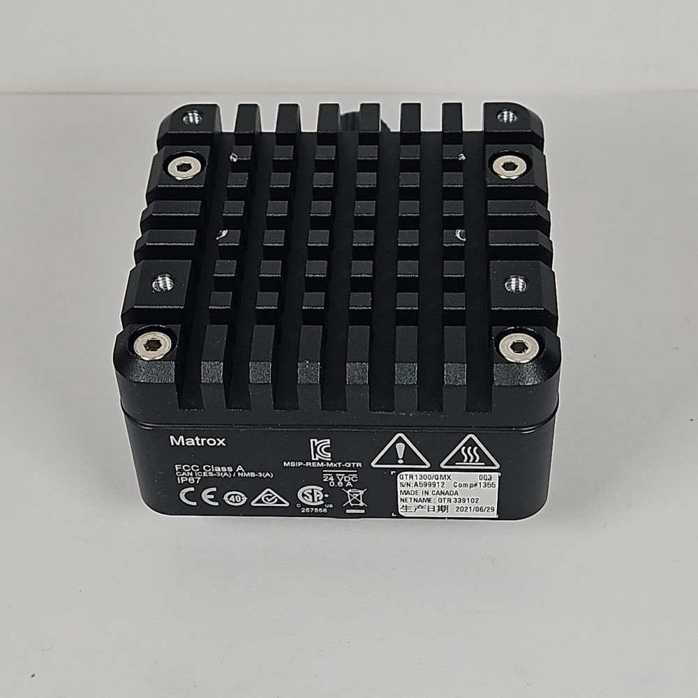 Matrox Iris GTR GTR1300/GMX Smart Cam Machine Vision Camera Body Module Unit