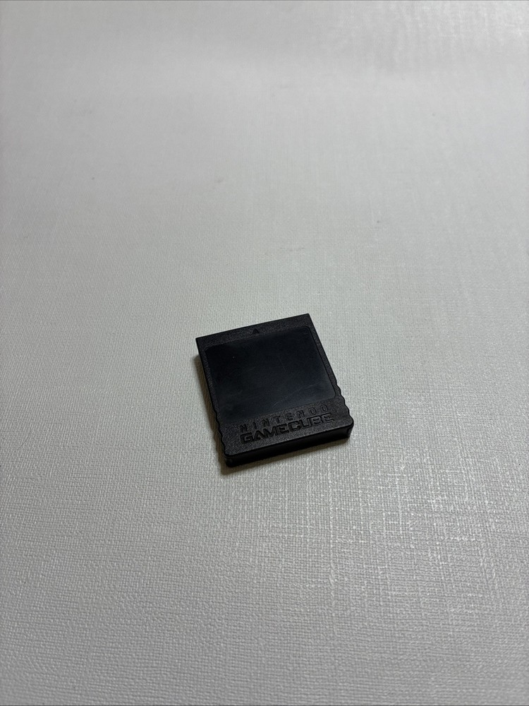 Original Nintendo Gamecube Memory Card 251 Black - DOL-014
