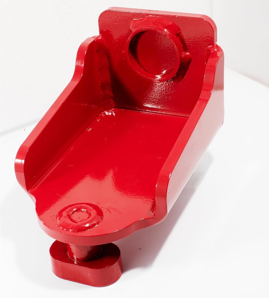 Shipping Container Jack Lug with U-Shaped Handle, Red