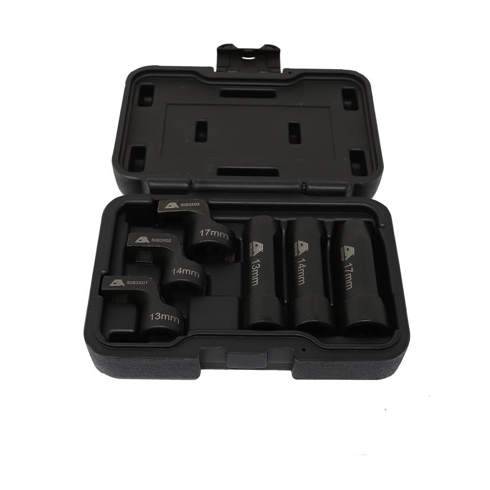 6 Pc EGT Sensor Socket Set - High Precision Tools for Exhaust Gas Temperature