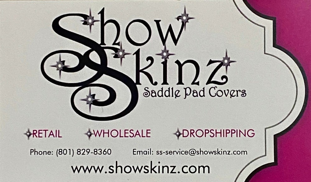 Show Skinz Saddle Pad Covers-Lime Green