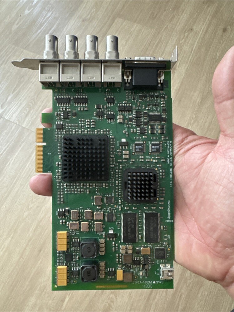 BlackMagic Design - DeckLink HD Pro DL PCIe Capture Card - RoHS #95470