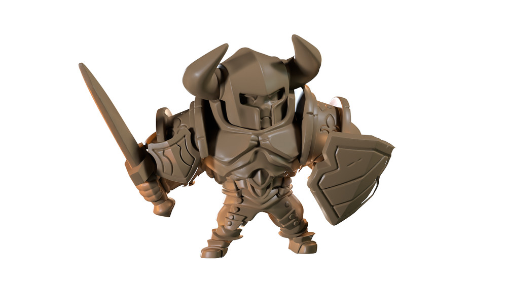 Capsule Chibi - Knight Fighter