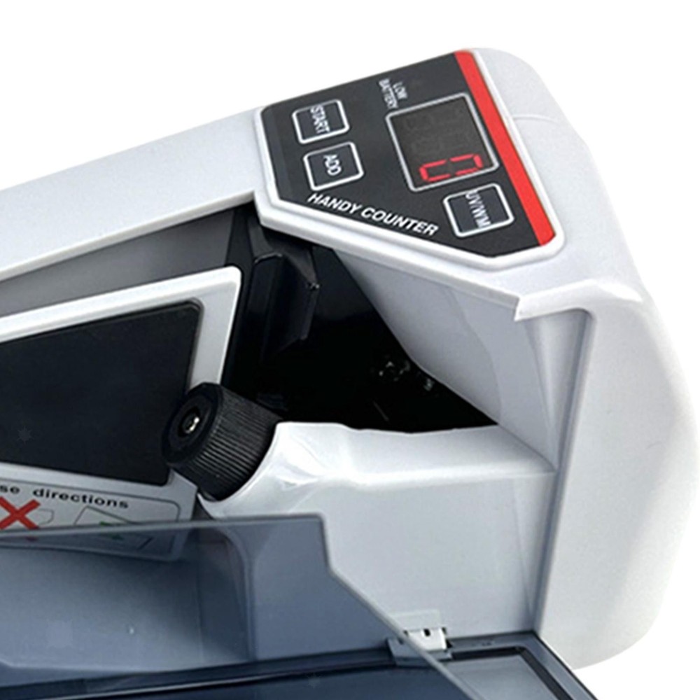 Money Counter Machine Handheld with Protective Case Value Count Multicurrency