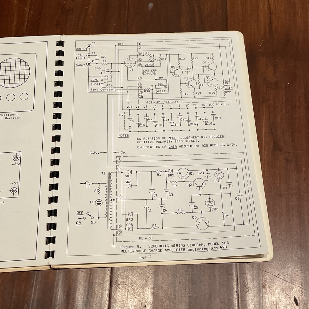 KISTLER Model 566 Multi-Range Electrostatic Charge Amplifier Operating Manual