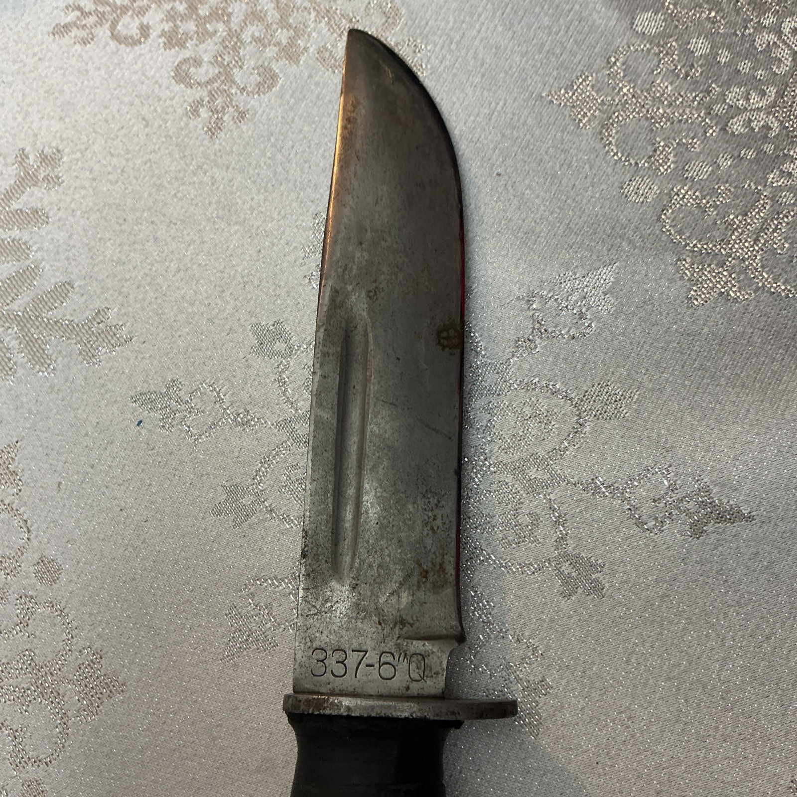 Vintage WWll Case XX 337-6" Q Quartermaster Combat Fighting Knife