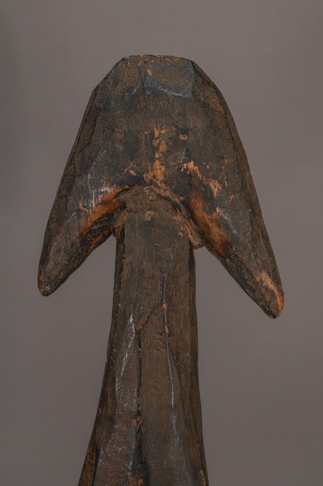 ANTIQUE OCEANIC POLYNESIAN PAPUA NEW GUINEA CARVED ITAMUL MIDDLE SEPIK FOOD HOOK