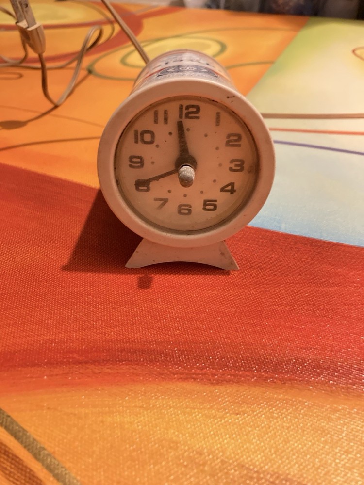 Budweiser Clock Plugged Vintage Working