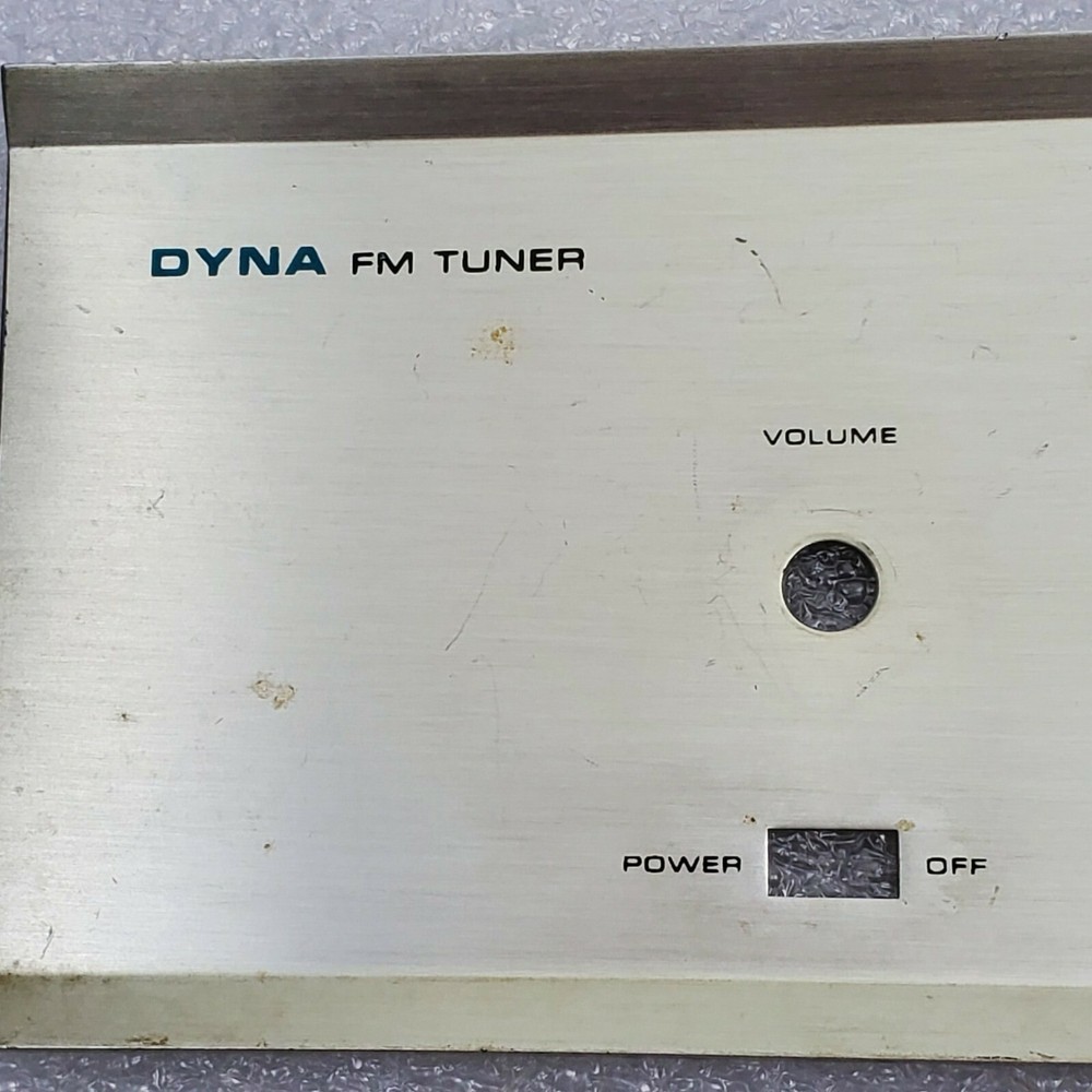 Dyna Stereo FM Tuner Face Plate