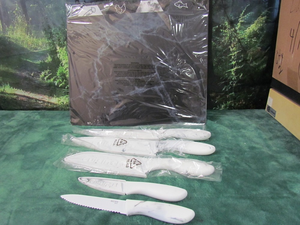 CUISINART CUTLERY 14 PC MAT SET MARBLE