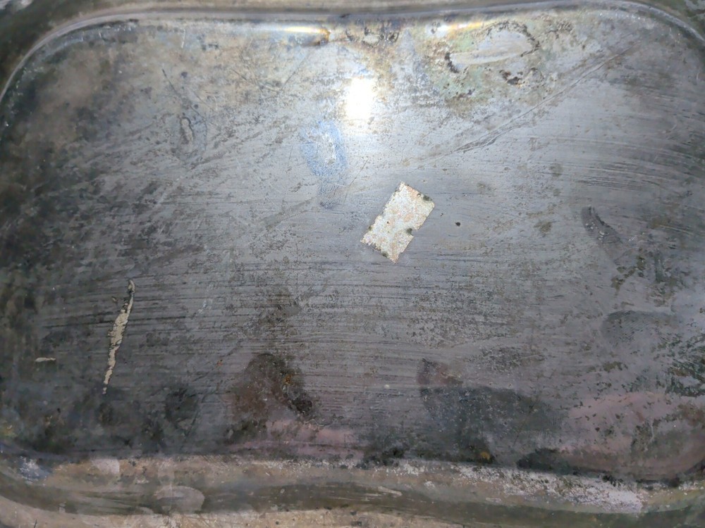 ✨VINTAGE✨ Silverplate Raised Scroll Design Raised Tray Platter