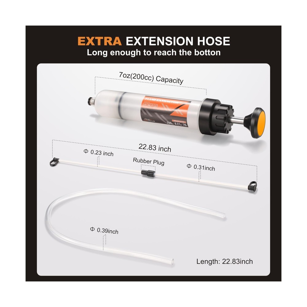 Fluid Extractor & Filling Pump - For Easy Oil Change