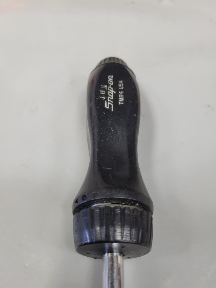 SNAP ON #TMR4 1/4" DRIVE RATCHETING DRIVER SOCKET SCREWDRIVER