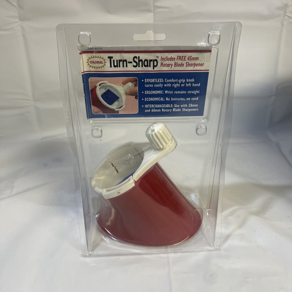 Colonial Needle Turn-Sharp Rotary Blade Sharpener-, 5793