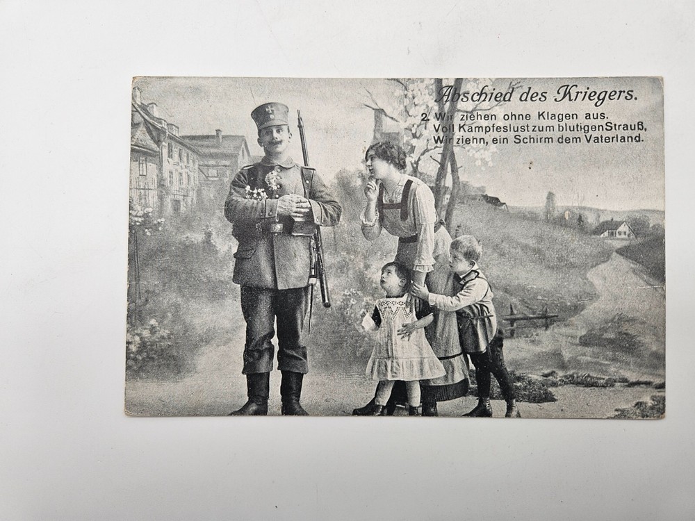 HA2052: Postcard, Farewell Des Kriegers