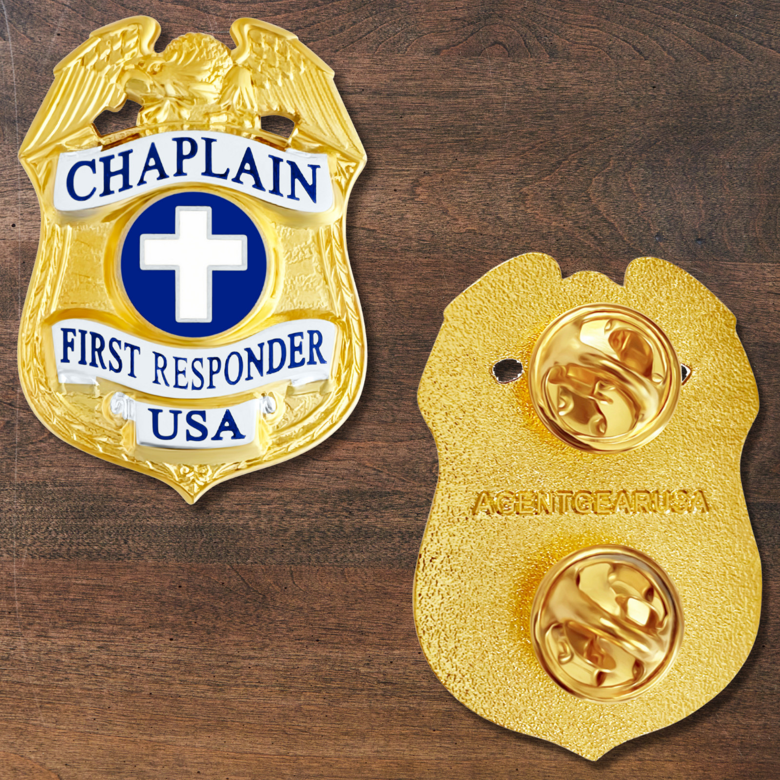 Chaplain First Responder - Mini Badge Pin