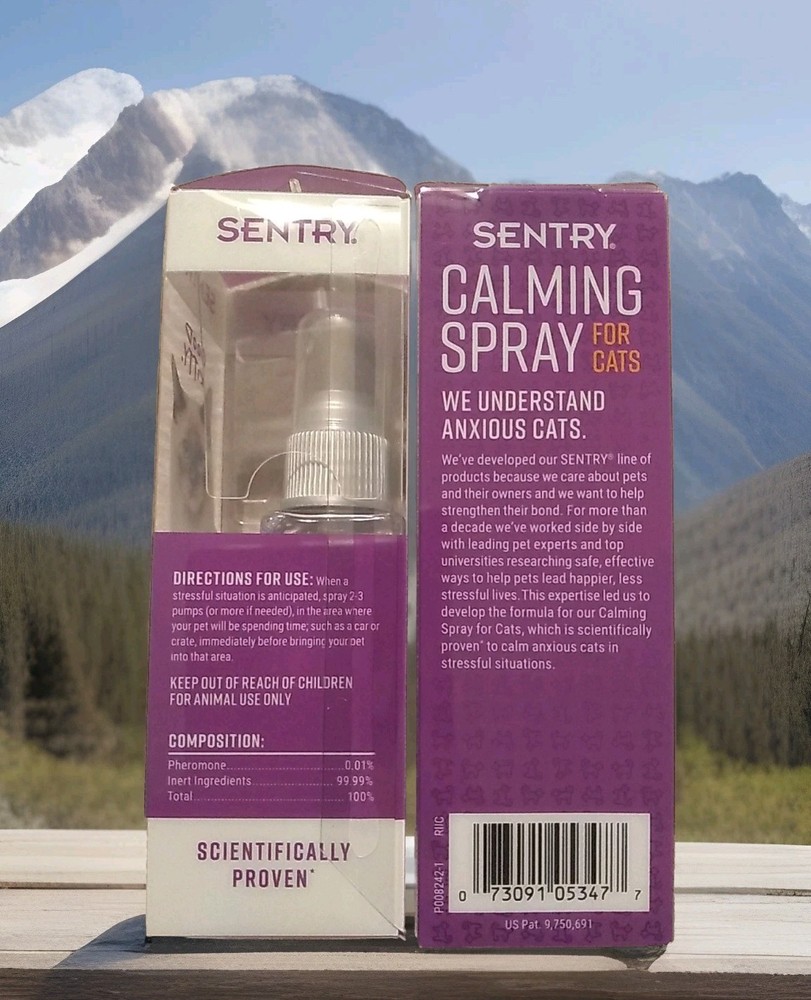 SENTRY calming spray for Cats 2pk