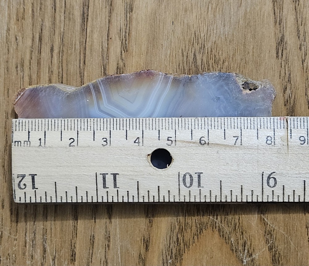 Agate Lapidary Slab Locality Unknown 25 Grams