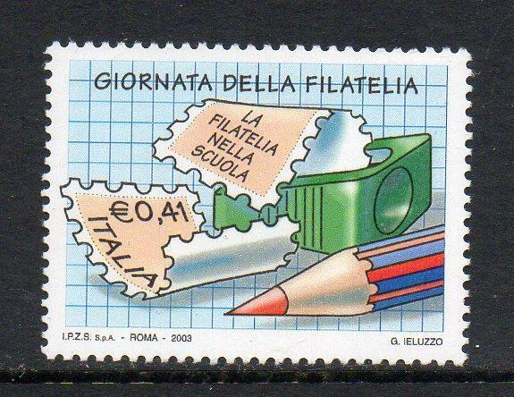 ITALY MNH 2003 SG2855 STAMP DAY