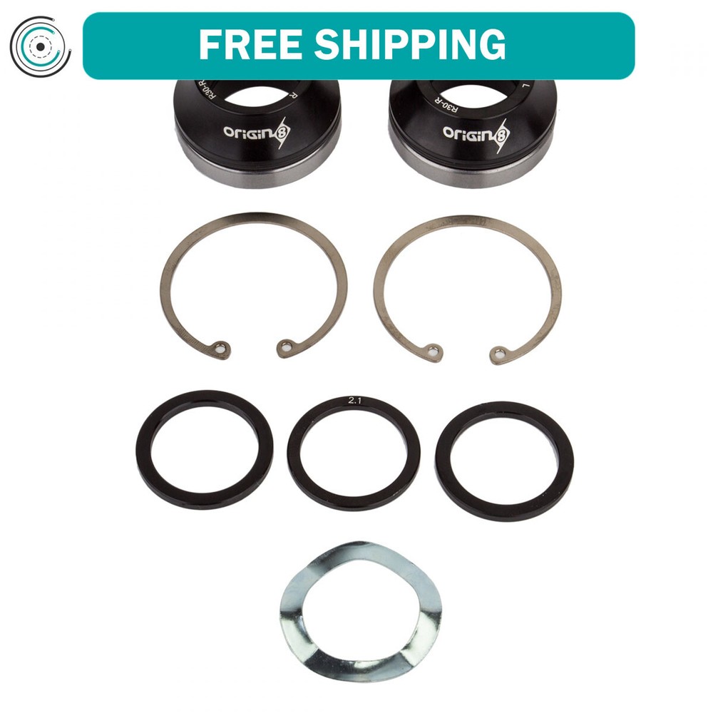 Origin8 Ceramic Bearings BB30 Bottom Bracket Adaptor | Sram GXP 22/24mm Cranks