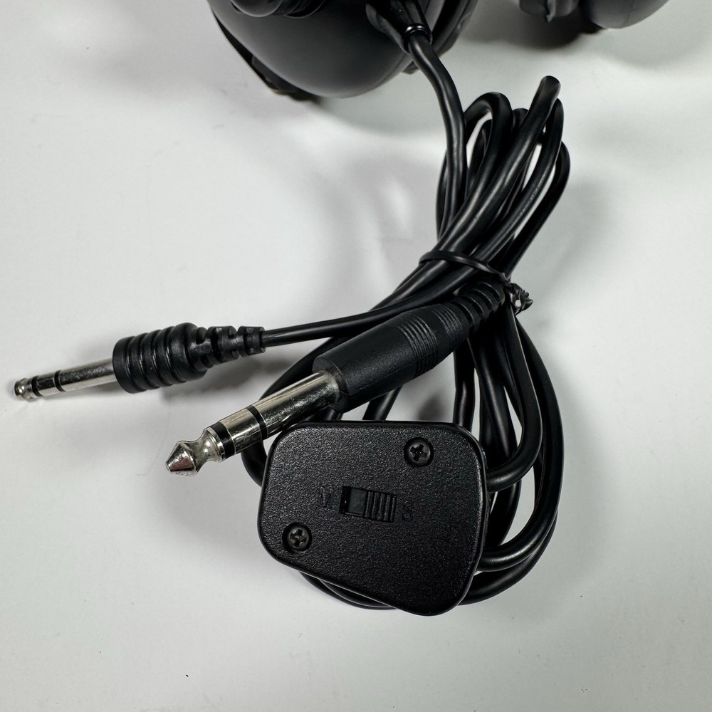 Flightcom Aviation Headset Dual Plug GA Pilot W/ Mic Sonetics A-5