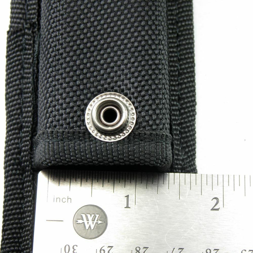 NEW Folding Knife Sheath Case Black Hard Box Reinforce Nylon for 5" Pocket Knife